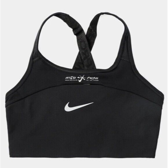 Nike x Megan Thee Stallion Medium-Support Non-Padded Black Sports Bra Size XS - Picture 1 of 11